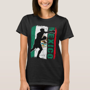 Mexican Boxing Team Mexico Flag Boxing Gloves T-Shirt