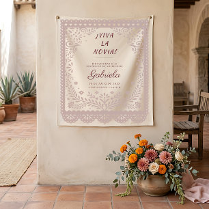 Mexican Bridal Shower Dusty Rose Viva la Novia Tapestry