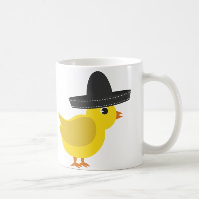 Mexican Chick Coffee Mug (Right)