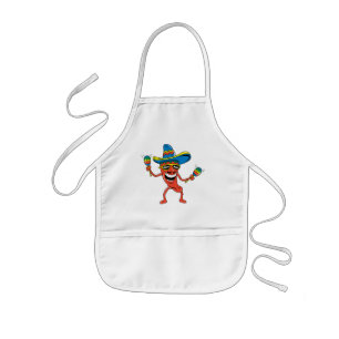 Mexican Chilli Pepper Kids Apron