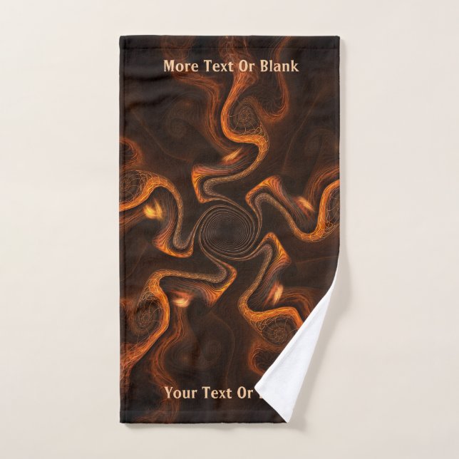 Mexican Chocolate Bath Towel Set (Hand Towel)