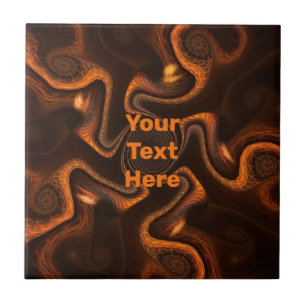 Mexican Chocolate Ceramic Tile