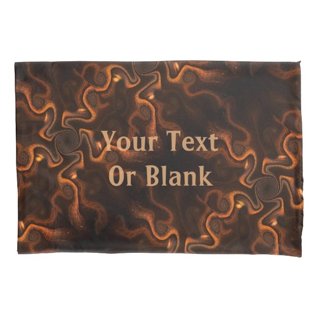 Mexican Chocolate Pillowcase (Front)