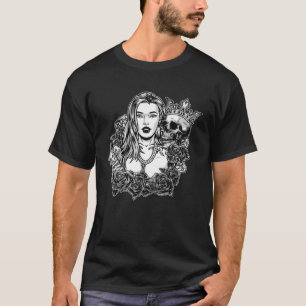 Mexican cholo prison art Jail Homeboy rap Chola sk T-Shirt