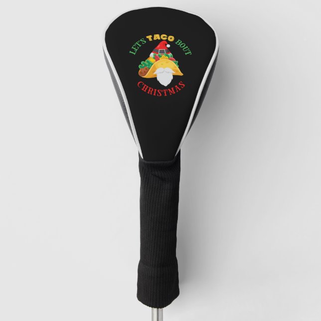 mexican Christmas, mexican Christmas Christmas,  Golf Head Cover (Front)