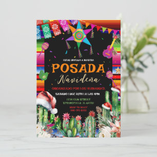 Mexican Christmas Posada Party Invitation