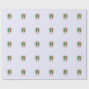 Mexican Cinco de Mayo Angel Personalised Wrapping Paper