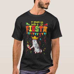 Mexican Cinco De Mayo Fiesta Let's Fiesta Alaskan T-Shirt