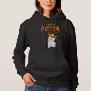 Mexican Cinco De Mayo Fiesta  Let's Fiesta Westie Hoodie