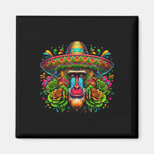 Mexican Cinco De Mayo Let's Fiesta Party Boon Monk Magnet