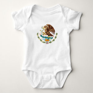 Mexican Coat of Arms for Baby Bodysuit