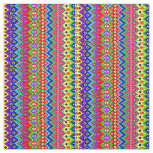Mexican  Colourful Pattern Fabric