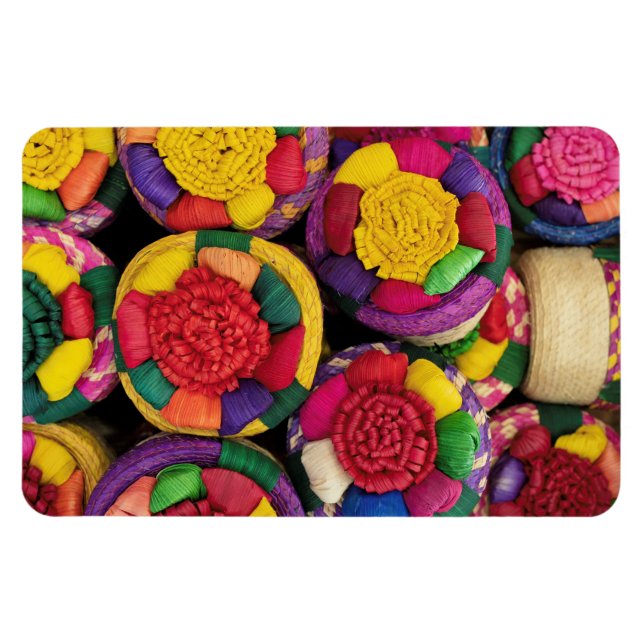 Mexican Colourful Wicker Magnet (Horizontal)