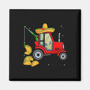 Mexican Crane Tacos Boys Cinco De Mayo Fiesta Kids Magnet
