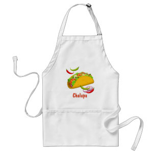 Mexican Cusine Chalupa Apron