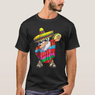 Mexican Dabbing Gnome Poncho Taco Cinco de mayo so T-Shirt