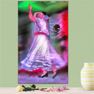 Mexican Dancer 0175 Original Art Print