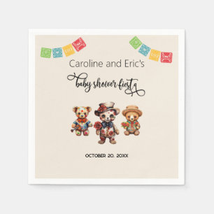 Mexican Day of the Dead Baby Shower Fiesta Napkin