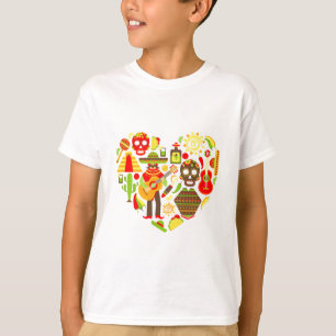 Mexican day of the dead Mexico T-Shirt