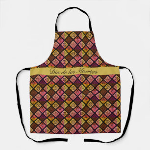 Mexican Dia de los Muertos customisable Apron