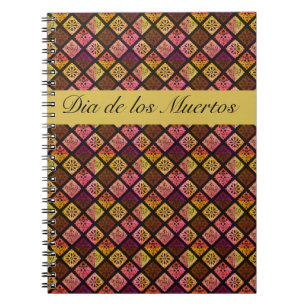 Mexican Dia de los Muertos customisable     Notebook