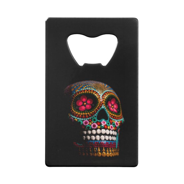 Mexican Dia of the Dead Skeleton Art Death Art (Back)