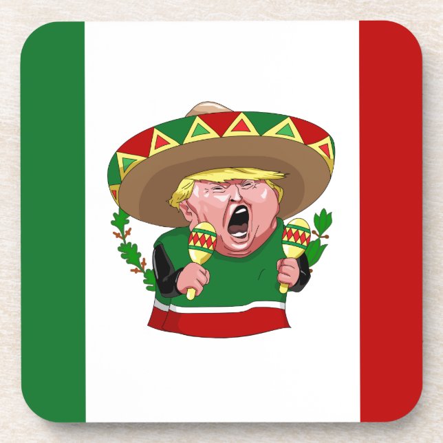 mexican donald trump coaster (Front)
