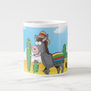 Mexican Donkey Large Coffee Mug