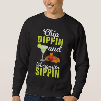 Mexican Drinking Squad Lime Chip Dippin Margarita  Sweatshirt