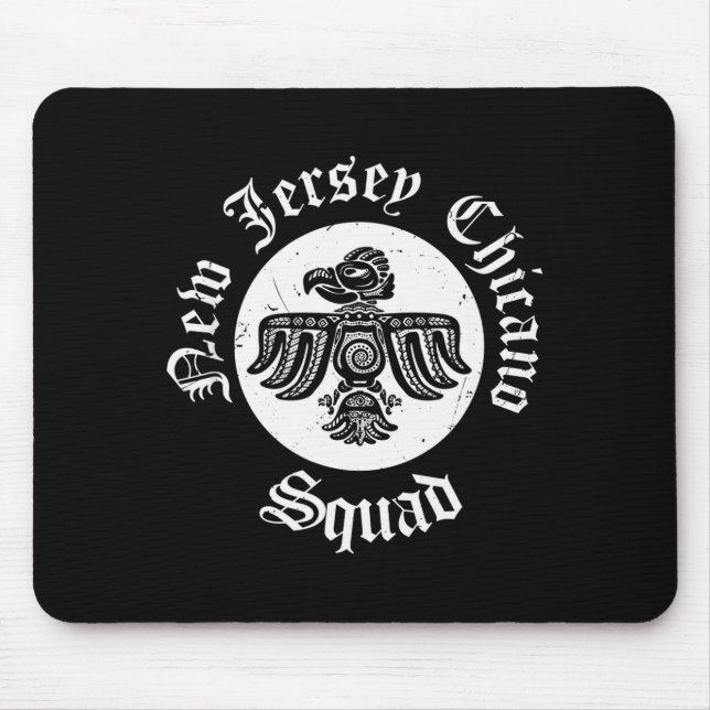 Mexican Eagle Apparel Men Latino Clothing New Jers Mouse Pad (Front)