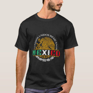 Mexican Eagle Coat Of Arms Mexico Aguila Escudo Na T-Shirt