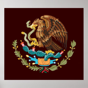 Mexican Eagle Poster