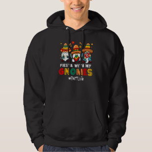 Mexican Emt Life Fiesta With My Gnomies Cinco De M Hoodie