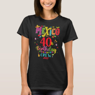 Mexican Fiesta 50th Bday Matching Group 9 T-Shirt