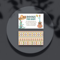 Mexican fiesta baby shower books request