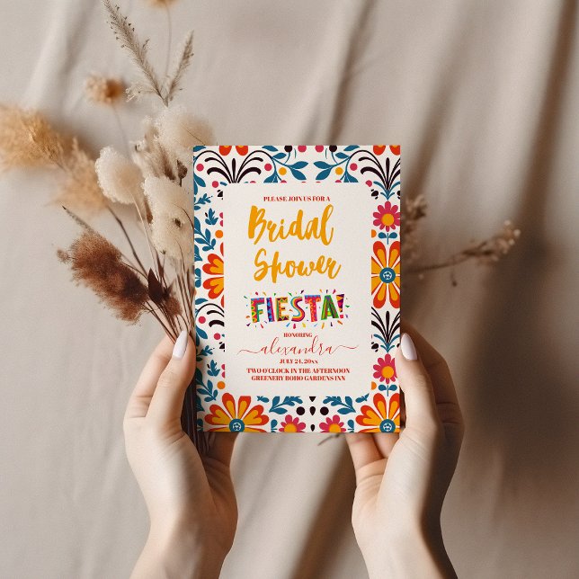 Mexican Fiesta Bridal Shower Invitation (Creator Uploaded)