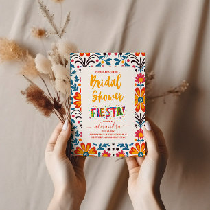 Mexican Fiesta Bridal Shower Invitation
