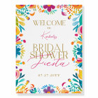 Mexican Fiesta Bridal Shower Welcome Sign