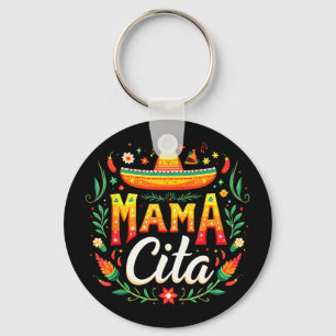 Mexican fiesta cinco de mayo mama cita key ring