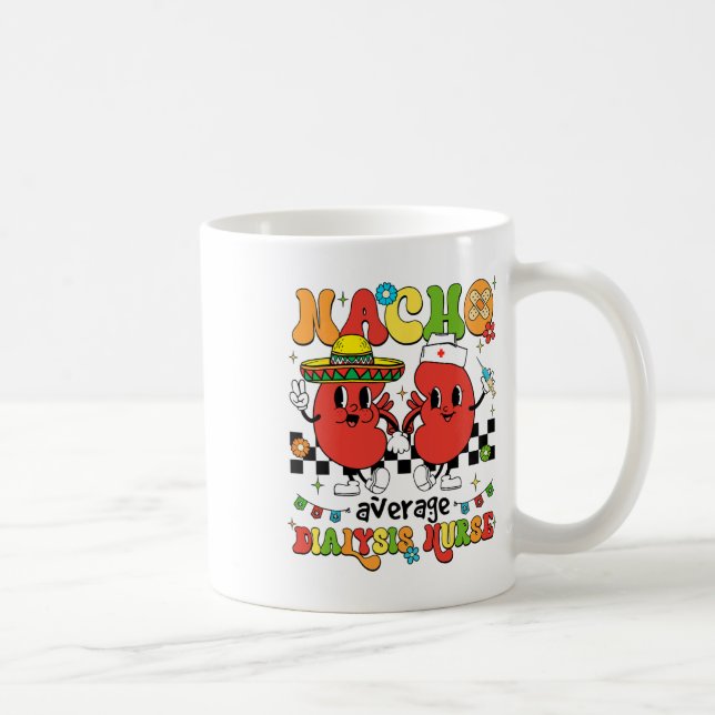 Mexican Fiesta Cinco De Mayo Rn Nacho Average Dial Coffee Mug (Right)