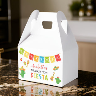 Mexican Fiesta Graduation Party Favour Box