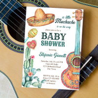 Mexican fiesta little muchacho baby shower
