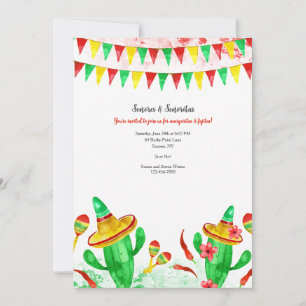 Mexican Fiesta Party Invitation