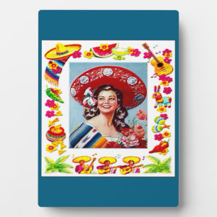 "Mexican Fiesta!" Plaque