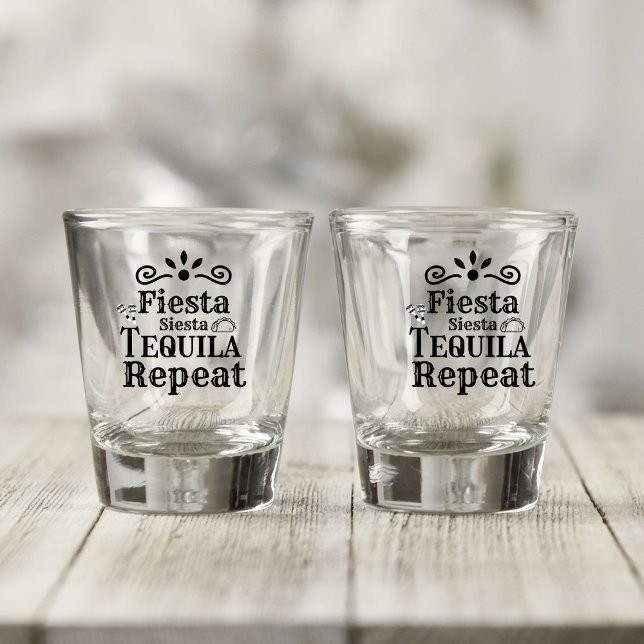 Mexican Fiesta siesta tequilt Brides bachelorette  Shot Glass (Creator Uploaded)
