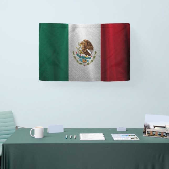 Mexican Flag Banner (Tradeshow)