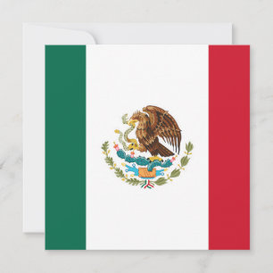 Mexican Flag Card