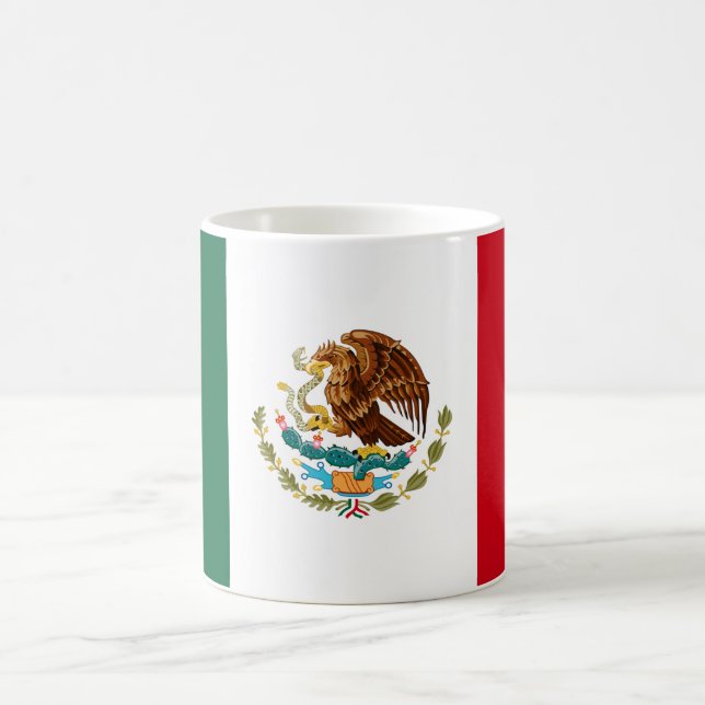 Mexican Flag Coffee Mug (Center)