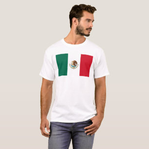 Mexican Flag - Flag of Mexico T-Shirt