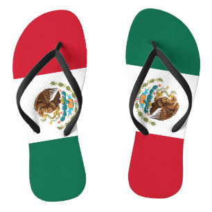 Mexican Flag - Flag of Mexico Thongs
